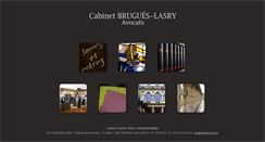 Desktop Screenshot of brugues-lasry.fr