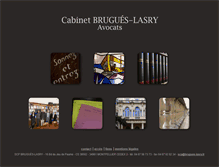 Tablet Screenshot of brugues-lasry.fr